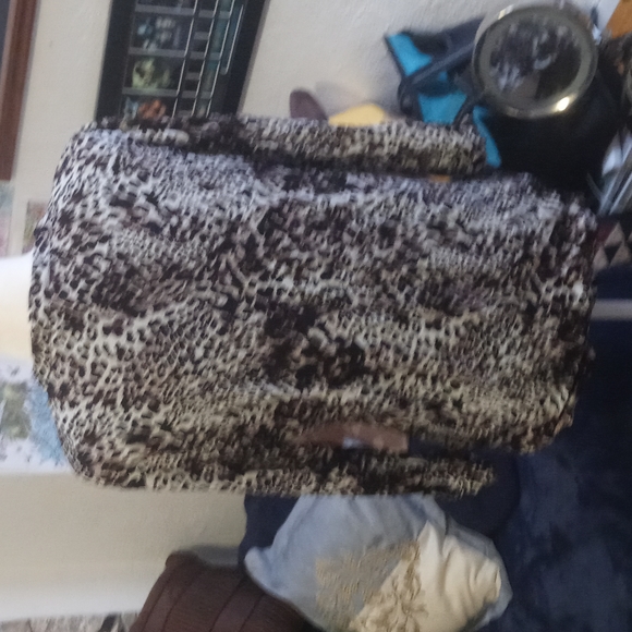 SOLD- Style & Co. Black and white animal print top, size XL. - Picture 3 of 4